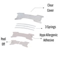 thumbnail image 4 of Tiras nasales Airrevolution Clear para roncar, 45 unidades, 4 of 7