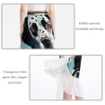 thumbnail image 2 of Spotted Dog Chiffon Summer Beach Dresses for Women, Lightweight and Stylish Summer Dresses, 2 of 6