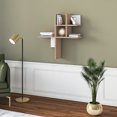 thumbnail image 2 of MinimaDecor Balance Wall Shelf for Wall Storage, 29", Floating Wall Mount Shelves, Wood, Oak, 2 of 6