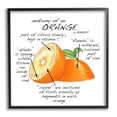 thumbnail image 2 of Stupell Industries Orange Citrus Fruit Chart Informative Learning Diagram Graphic Art White Framed Art Print Wall Art, Design by Dishique, 2 of 5