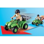 Playmobil Explorer Quad مع T-Rex