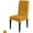 -, variant on Chair Covers Solid Color Dining Chair Slipcovers Dark Yellow Stretch Removable Chair Seat Protector Party Decoration Set of 4