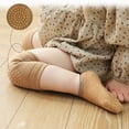 thumbnail image 2 of Odeerbi Toddler Boys Girls Indoor Socks Crawl Knee Pads Suit Leg Warmers Solid Color Socks Breathable Kids Dispensing Non-slip, 2 of 9