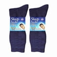 thumbnail image 2 of Drew Brady - Mens 2 Pack Thermal Bed Socks | Warm Soft Sleep Socks, 2 of 2
