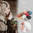 thumbnail image 3 of Hijab Scarf Clasp Secure Hold Non Fastener Shawl Neckline Enhancer Fashion Accessory, 3 of 5