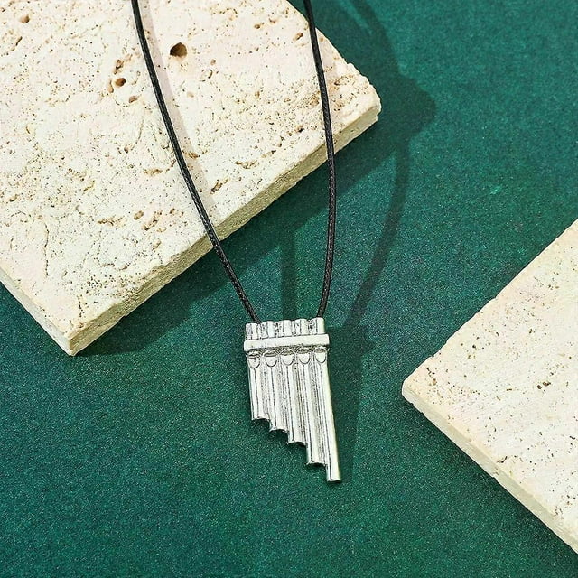 Peter Pan Magic Flute Pendant Necklace for Men and Women Charm Necklaces Jewelry Gift Fashion