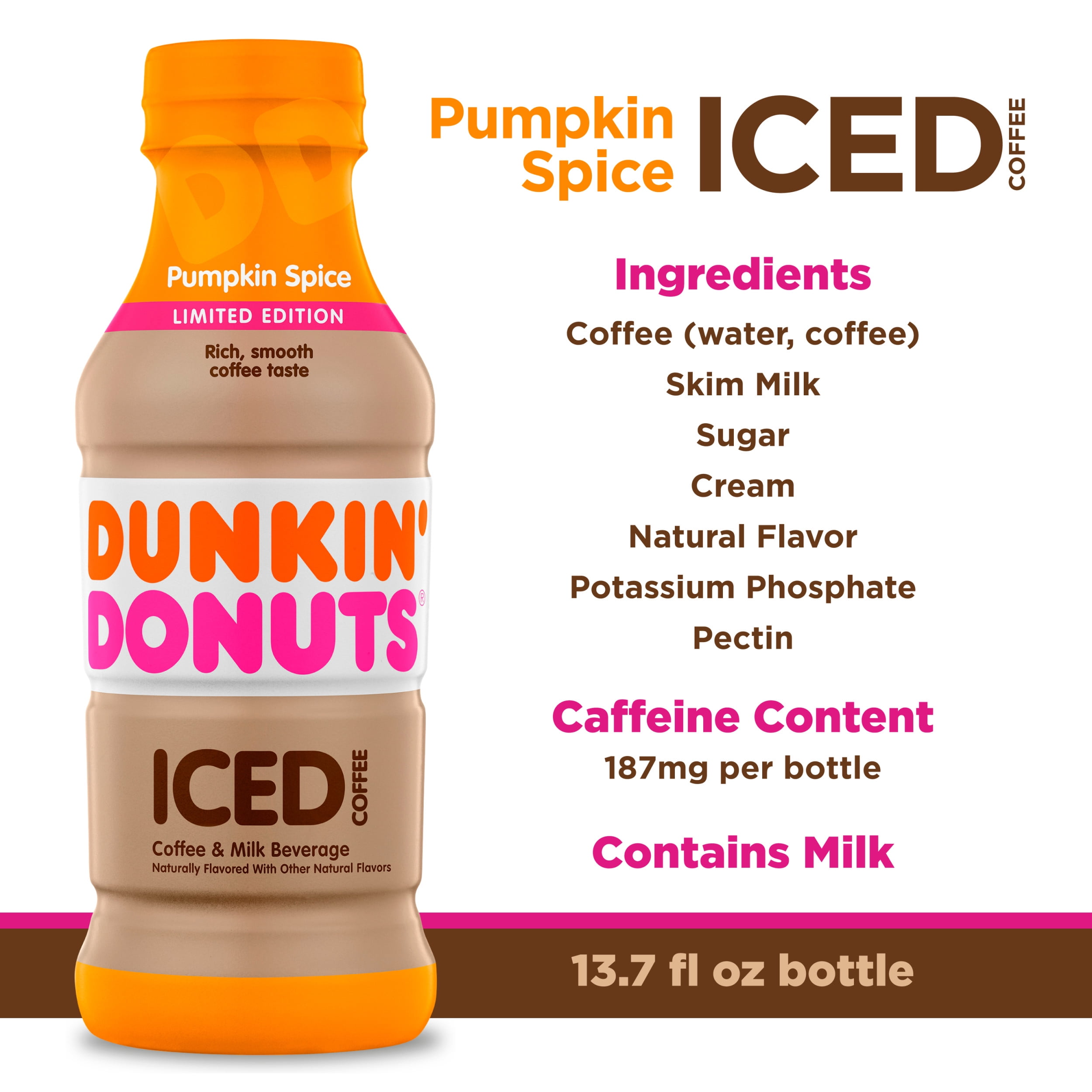 Pumpkin Spice Ingredients Dunkin Donuts