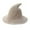 Gray, variant on Xfvqtps Halloween Witch Hat for Women Wide Brim Foldable Halloween Spire Hats for Party Accessory Black