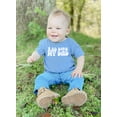 thumbnail image 3 of Rad Like My Dad Groovy Retro Father's Day Gift Shirt for Boys and Girls Brown on Chill Shirt 3T, 3 of 5