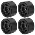 thumbnail image 3 of 1/24 Cubo De Rueda Rc Cubo De Rueda Para Axial Scx24 C10 Jlu B-17 1/24 Piezas De Actualización De Coche Rc 4pcs Cubos De Rueda De Aleación De Aluminio RC Para Axial SCX24 C10 JLU ANGGREK Negro, 3 of 8