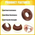thumbnail image 4 of O Ring Seal Gasket, 2.5mm ID x 2mm CS for Cars Trucks SUVs Trailers Orings Seal Washer Replacement Automotive Faucet Repair Brown, 100 Pcs, 4 of 6