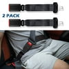 2 Pcs Safety Seat Extender, 0.83inch Metal Tongue, Extender for Most Cars, Retractable Seat Belt Extension