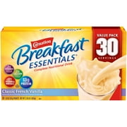 Carnation Breakfast Essentials Classic French Vanilla, Powder, 30 Pk, 1.26 oz
