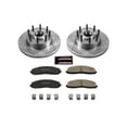 thumbnail image 3 of PowerStop Front Z23 Evolution Sport Carbon-Fiber Ceramic Brake Pad and Drilled & Slotted Rotor Kit Fits: FORD Select Models K6821, 3 of 10