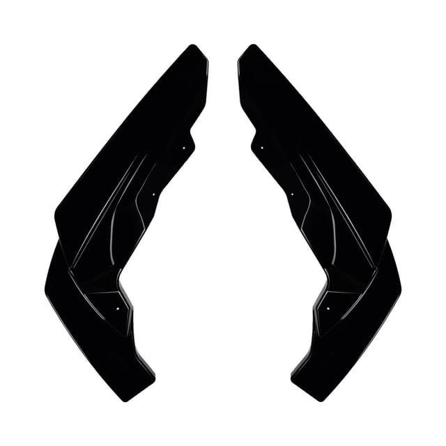 For BMW M2 G87 2023 2024 Car Rear Bumper Lip DiffuserSide Splitter Spoiler Body Kit ABS Plastic Glossy Black