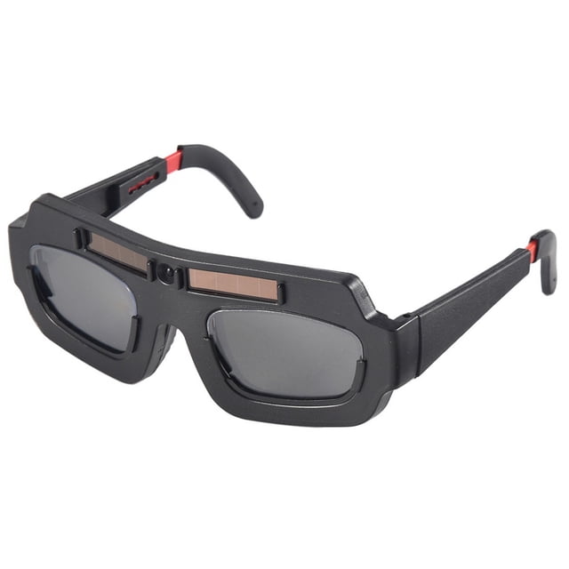 1 Pieza Máscara De Soldadura Oscurecimiento Automático Con Energía Solar Casco Gafas Protección Soldador Lente Antichoque Para Ocular
