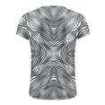 thumbnail image 5 of Summer Savings Clearance! Stamzod Men Clothes Short Sleeve Tshirts Men Ethnic Style Digital Print Streetwear Shirts For Men Pullover Men Shirts Graphic Tees, 5 of 5