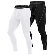 Roadbox Compression Pants for Men Workout Tights Leggings