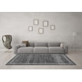 thumbnail image 3 of Ahgly Company Indoor Square Abstract Gray Modern Area Rugs, 5' Square, 3 of 4