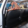 thumbnail image 4 of XYZCANDO Floral Dragonfly Car Seat Towel Cover - Waterproof Sweatproof Seat Protector with Moisture-Wicking Microfiber for Cars, SUVs & Trucks, 4 of 6