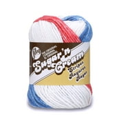 Lily Sugar’N Cream Stripes Yarn (85G/3Oz), American Stripes