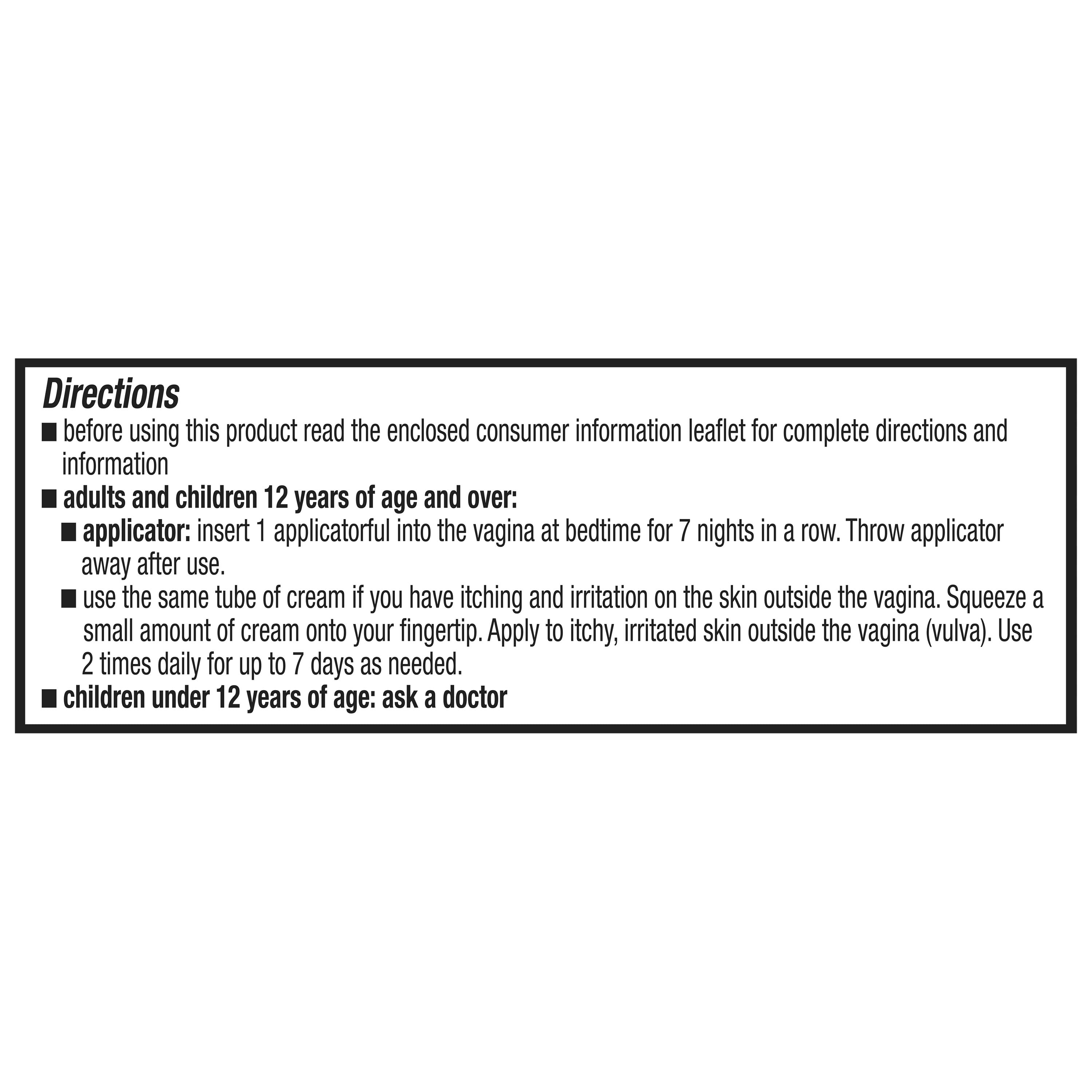 Equate Miconazole 7-Day Antifungal Treatment with Disposable Applicators, 1.59 oz