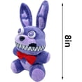 thumbnail image 4 of Peluche Five Nights at Freddy's Nightmare Bonnie, 20 cm, 4 of 5