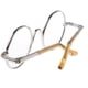 thumbnail image 4 of ADORABLES GAFAS DE MONTURA COMPLETA CON LENTES TRANSPARENTES PARA MUÑECAS BLYTHE DE 12'' Plata, 4 of 7