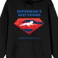 thumbnail image 7 of Superman's Best Friend Krypto Men's Black Graphic Hoodie-5XLB, 7 of 7