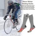 thumbnail image 3 of Heated Socks, Rechargeable, Electric, Unisex, Thermal Foot Warmers, 3 of 4