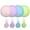 Pink and Purple and Blue and green, variant on Air Tracker, Bluetooth Tracker Tag-4 Pack, Item Finder Works with Find My App (iOS Only), Smart Tag for Keys/Luggage/Wallets, Replaceable Battery, IP68 Waterproof, Worldwide Tracking, FCC Approved