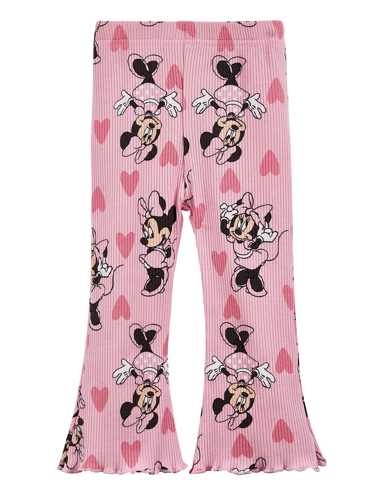 Character Baby Girls Rib Short Sleeve Top & Leggings Set, 2-Pice, Sizes 0/3 Months-24 Months