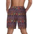 thumbnail image 4 of Uemuo African Women Pattern Mens Swim Trunks Quick Dry Board Shorts with Mesh Lining, Stretch Beach Shorts Quick Dry No-Chafing Board Shorts-Medium, 4 of 9