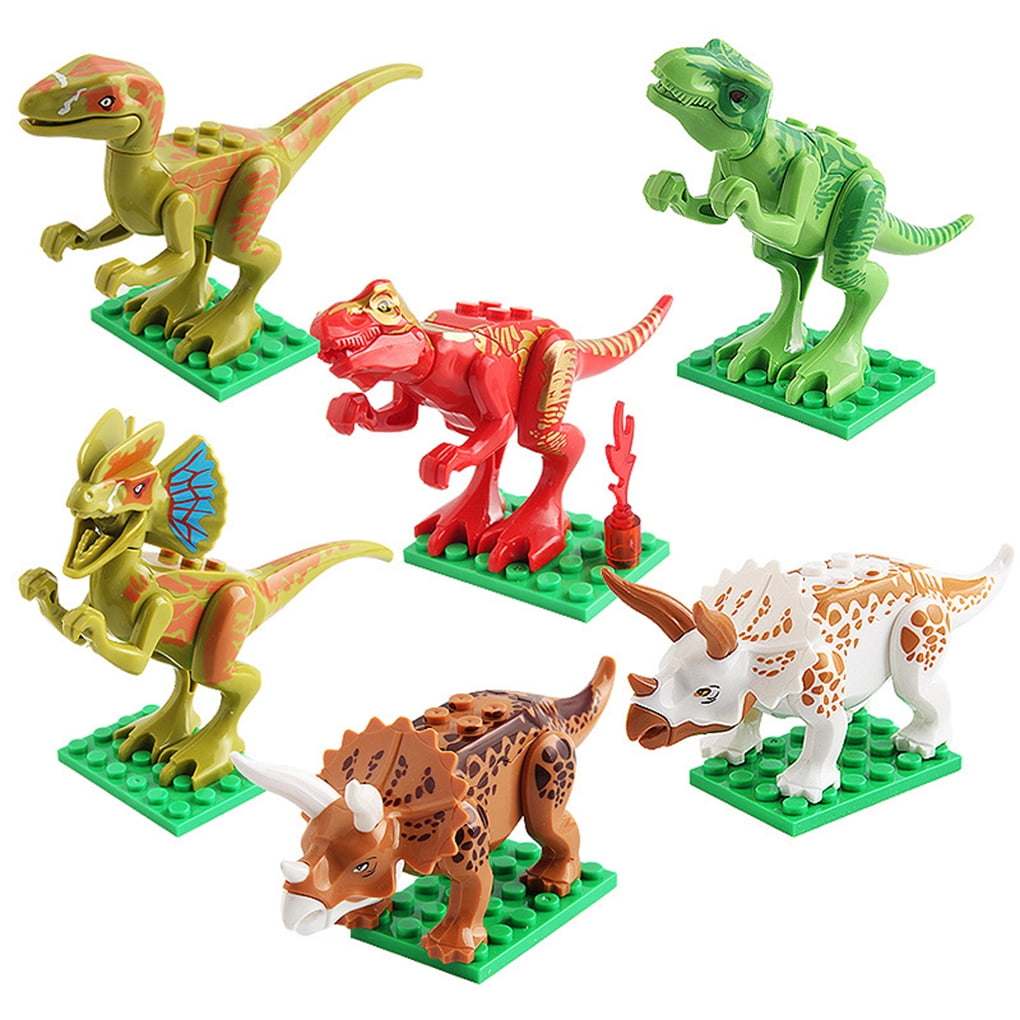 dinosaur building block toys