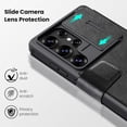 thumbnail image 2 of baomifa-for Samsung Galaxy S25 Ultra Wallet Case with Card Holder and Camera Cover, PU Leather Case with Magnetic Flip Cover, Card Slot, Slide Camera Protection, Black, 2 of 4