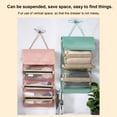 thumbnail image 2 of 4 in 1 Makeup Cosmetic Bag Toiletry Bag Portable Large-capacity Folding Storage Organizer Travel Makeup Bag for Accessories, Shampoo, Full Sized Container, Toiletries, 2 of 8