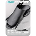 thumbnail image 6 of Swim Fins Travel Size Short Blade, Snorkeling Fins with Adjustable Buckles for Adult Men Women Kids Diving Flippers, 6 of 8