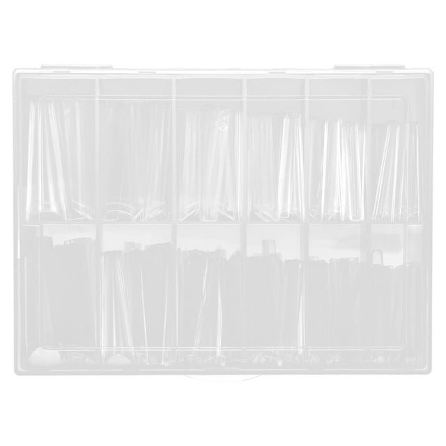 Artificial Nail Tips, Extra Long ABS Nail Tips For DIY Nail Salon Home Use Transparent,Natural