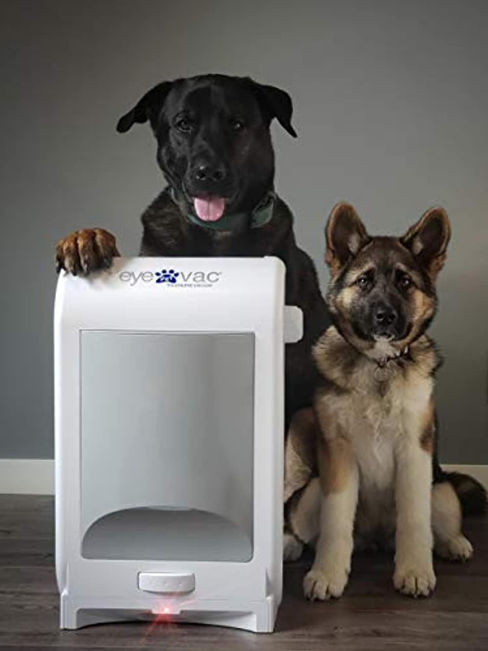 eyevac pet touchless stationary vacuum for pet hair, dust and debris