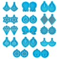 thumbnail image 1 of Crystal Earring Molds Snowflake Rhombus Shaped Silicone Mold Handmade Pendant, 1 of 5