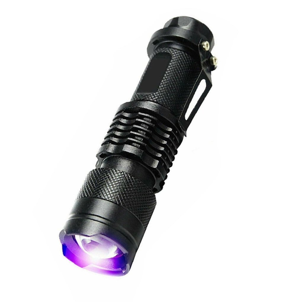 3-Mode Focus Adjustable Ultra Violet Purple UV LED Light Flashlight Torch 395nm 3-Mode Focus Adjustable Ultra Violet Purple UV LED Light Flashlight Torch 395nm