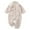 White, variant on LIIPEE Boys Baby Bodysuits New Spring Crew-Neck Jumpsuit Solid Color Long Sleeve Warm Romper For Autumn And Winter Comfortable And Soft Onesie,Pink,6-12 Months