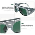 thumbnail image 5 of QIFULL 2Pcs Welding Goggles Plastic Protective Glasses Anti Glare Uv Infrared Eye Protector, 5 of 8