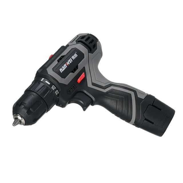 Ensembles de Perceuse Sans Fil Perceuse Électrique 25+1 Réglage du Couple pour Reconstruction Domestique, Bricolage, Menuiserie, Travaux Paysagers, Entretien Automobile Batterie 16.8V 1500mah, Prise US