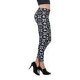 thumbnail image 3 of Women's Reindeer Design Full Length Stretchy Leggings, 3 of 5