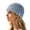 Blue, variant on Solid Color Hollow Out Sequined Fishnet Head Cap, Elastic Hand Knit Cotton Hair Turban, Multi-Color Women Beach Vacation Club Fashion Styling Headwear Pink One Size