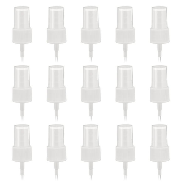 50 Pcs Tapa de Spray Blanca, 20/410 Sprayer de Niebla Fina Reutilizable Bomba de Spray de Plástico