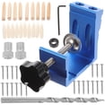 thumbnail image 1 of 1 Set Pocket Hole Jig 15 Degree Angle Drill Guide Pocket Jig Hole Drill Guide, 1 of 8