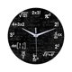 thumbnail image 1 of Advancent Reloj de pared Relojes de cuarzo Novedad Niños Sala de estar Hogar Grado Decoración del hogar Matemáticas, 1 of 1