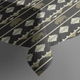 thumbnail image 3 of Black Buffalo Geometric Pattern Rectangle Tablecloth 60"x84",Waterproof Polyester Rectangle Table Cloth, Wipeable Spillproof Polyester Tablecloth for Dining, Camping, Indoor and Outdoor, 3 of 5